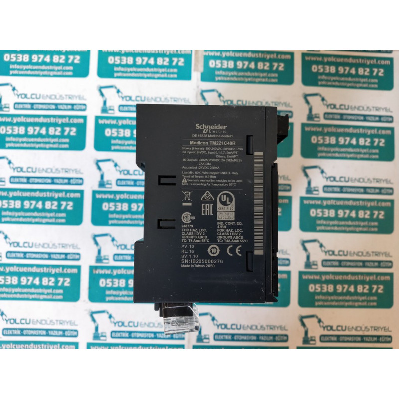 TM221C40R Schneider Electric Modicon M221 Serisi Plc fiyatı,